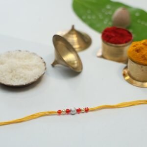 Silver Rakhi