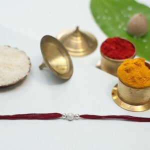 Silver Rakhi